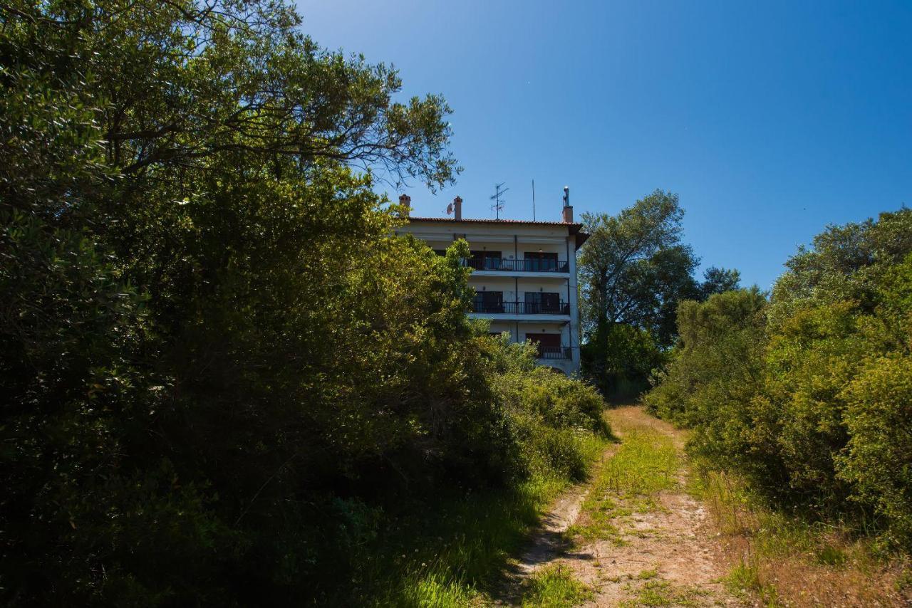Nereus & Oceanus Beachfront Apartments, Lagonisi Beach #Feelslikehome Órmos Panajías Eksteriør bilde